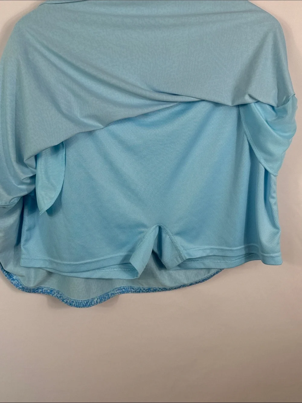 adidas Light Blue Printed Golf or tennis Athletic Skort. Pockets. Womens Size XL